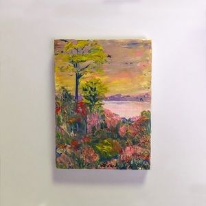 Signed 21st Cent. Impressionist Acrylic on Canvas